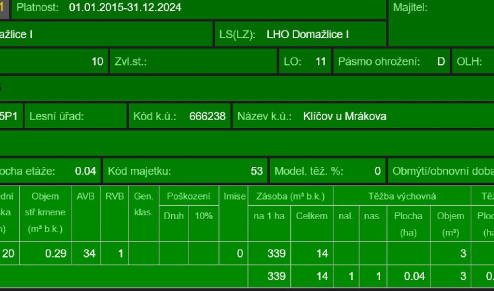 Prodej lesa 34 704 m², Mrákov – náhled fotky 36
