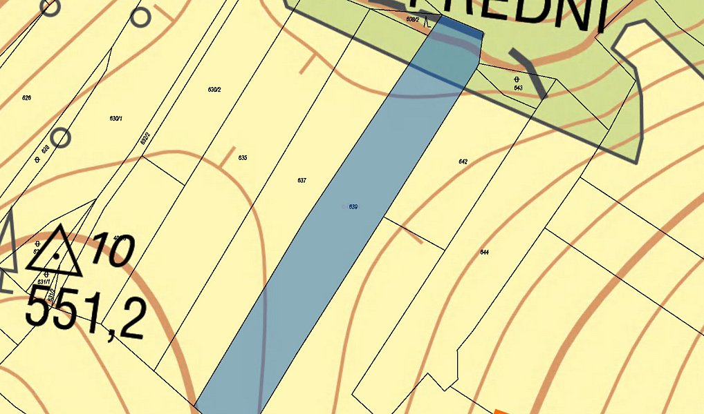 Prodej pole 197 m², Mileč – náhled fotky 3