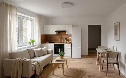 Pronájem bytu 2+kk 36 m², Bílá, Ostrava - Mariánské Hory
