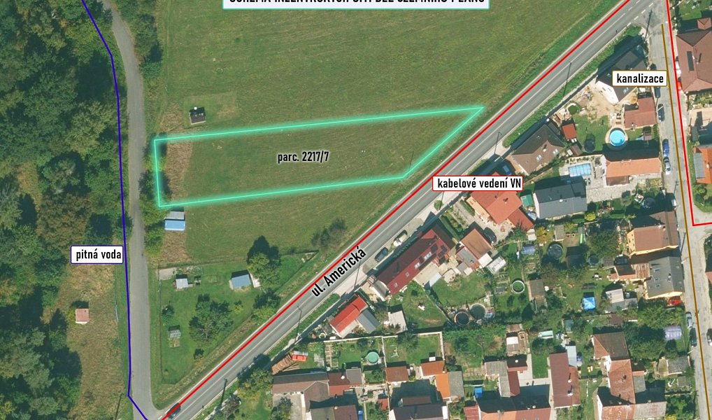 Prodej stavebního pozemku 1 567 m², Třemošná – náhled fotky 3