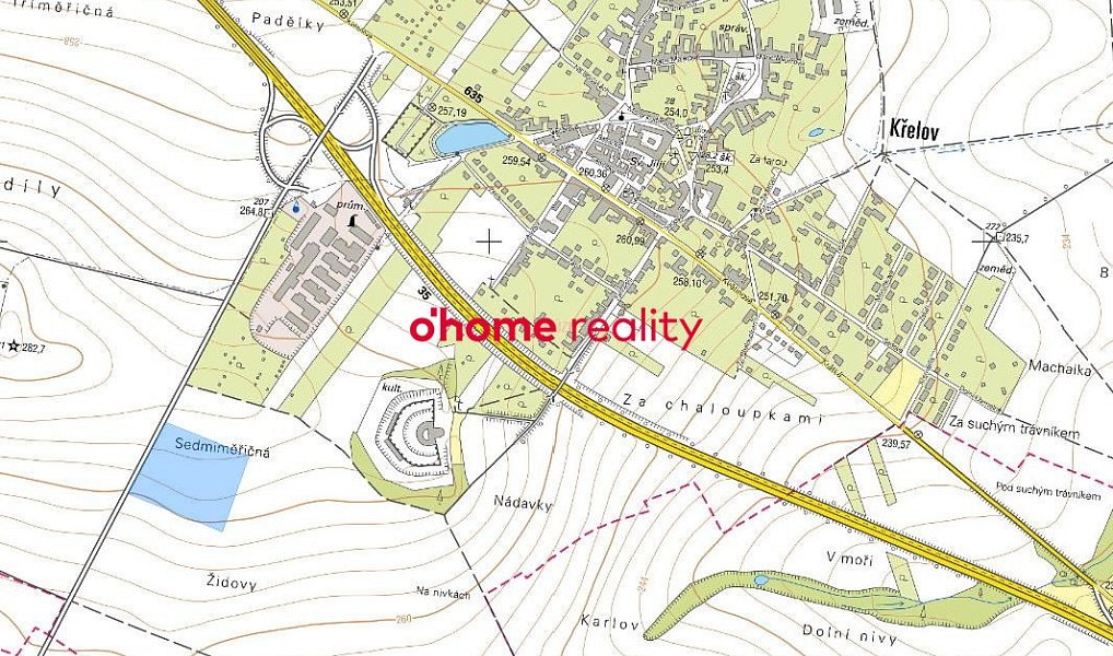 Prodej pole 31 871 m², Křelov-Břuchotín – náhled fotky 3