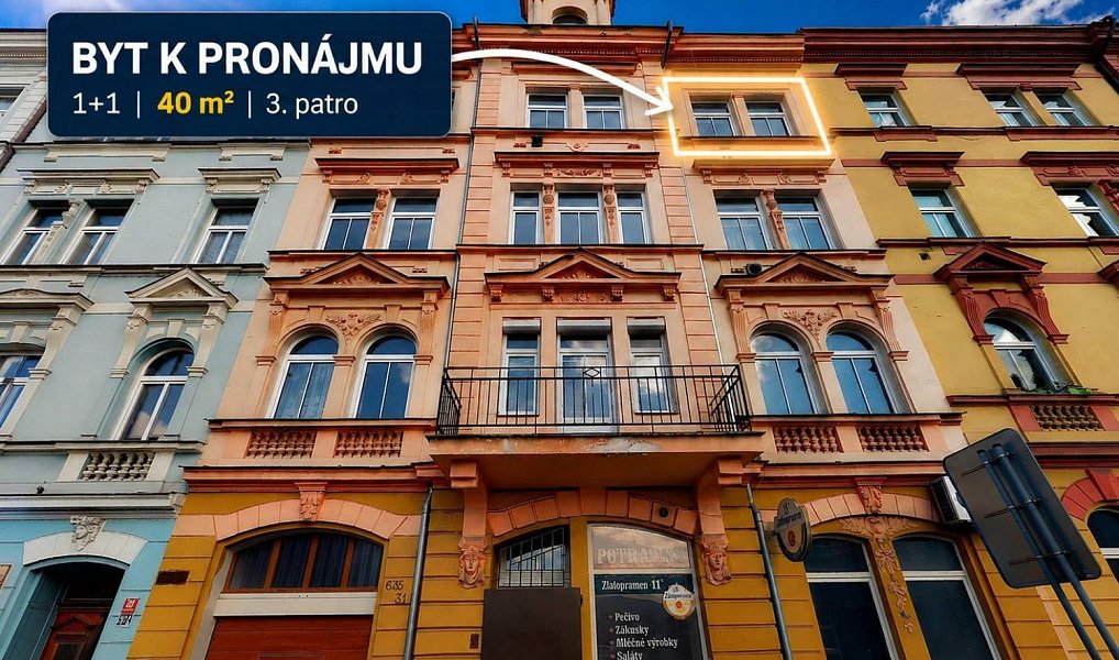 Pronájem bytu 1+1 35 m², Děčín – náhled fotky 3