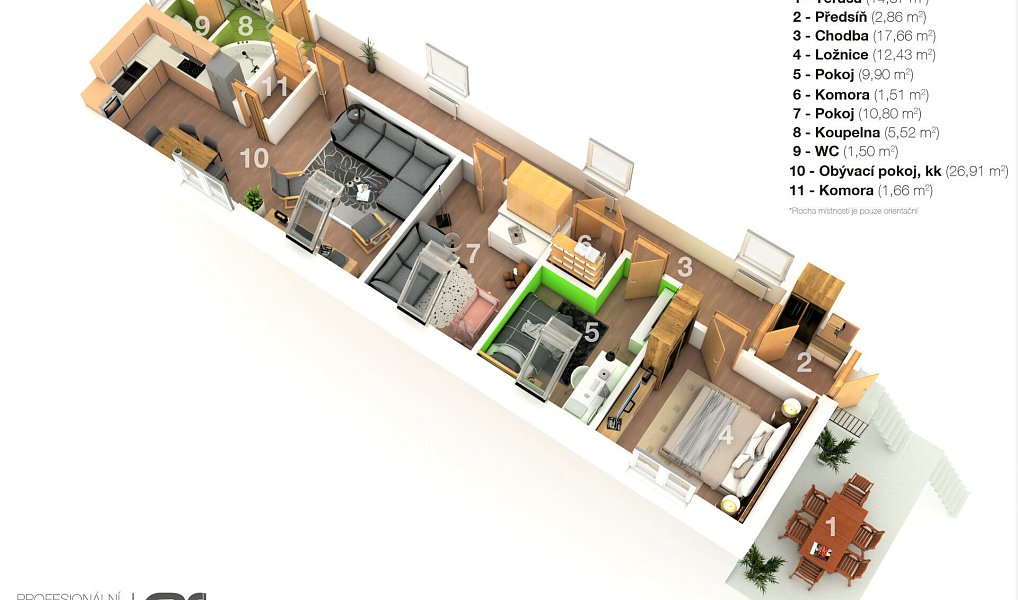 Prodej domu 225 m² s pozemkem 376 m², Kladno – náhled fotky 13