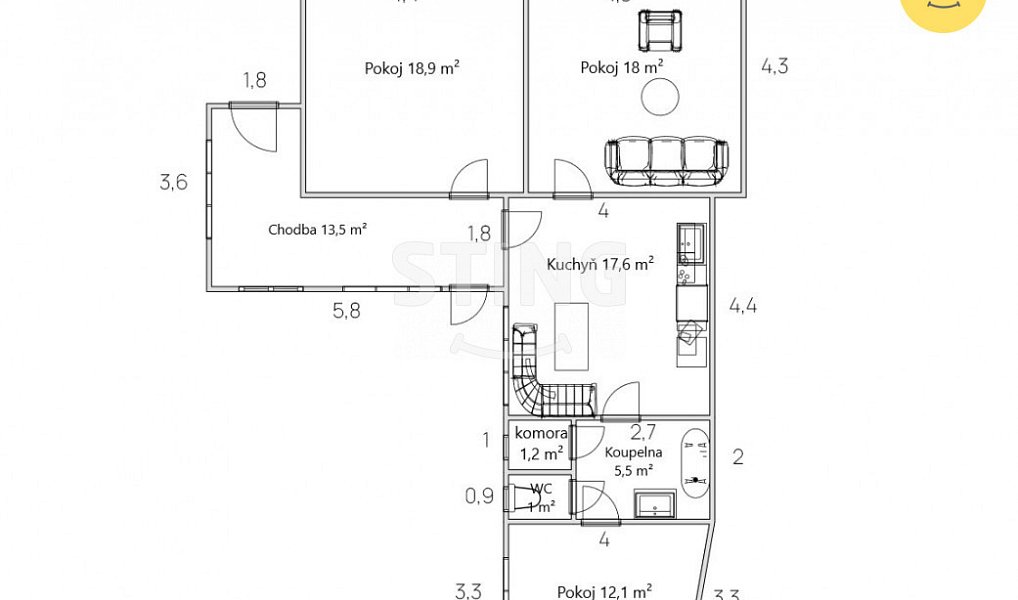 Prodej domu 57 m² s pozemkem 761 m², Dolní Bojanovice – náhled fotky 18