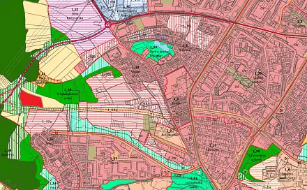 Prodej stavebního pozemku 7 334 m², Na Ryzlinku, Plzeň