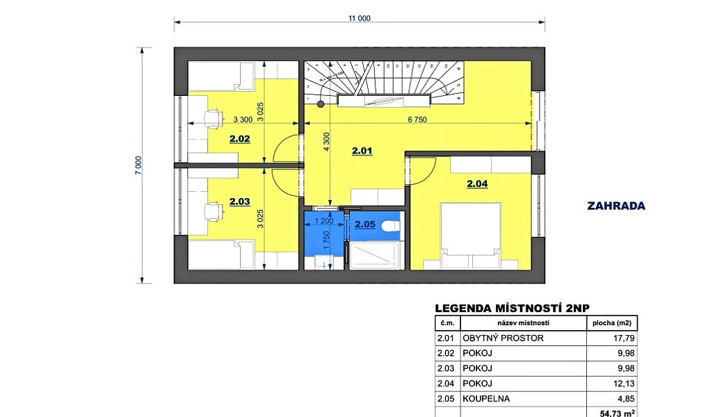 Prodej stavebního pozemku 298 m², Vysočany – náhled fotky 18