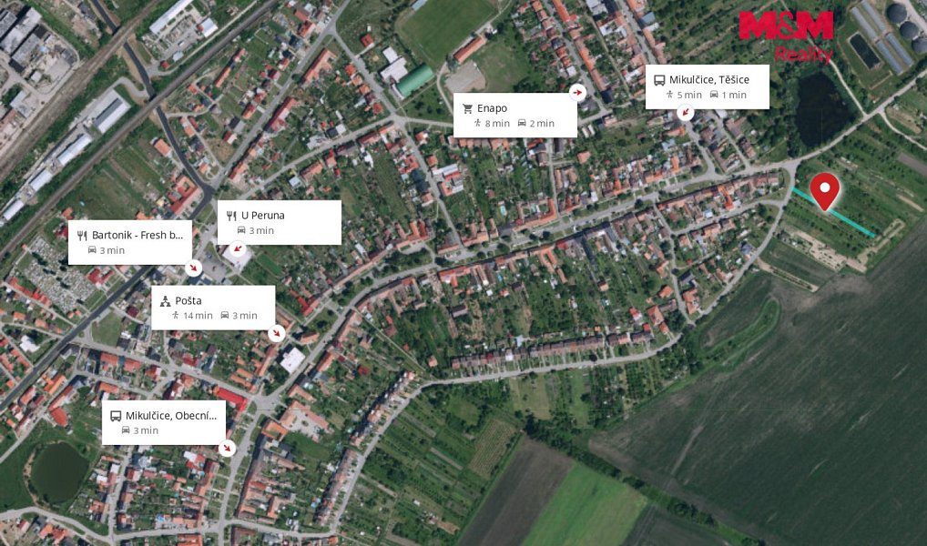 Prodej zahrady 636 m², Mikulčice – náhled fotky 7