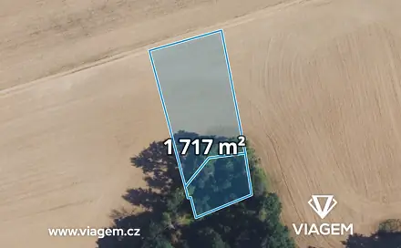 Prodej pole 1 717 m², Ráječko, okres Blansko
