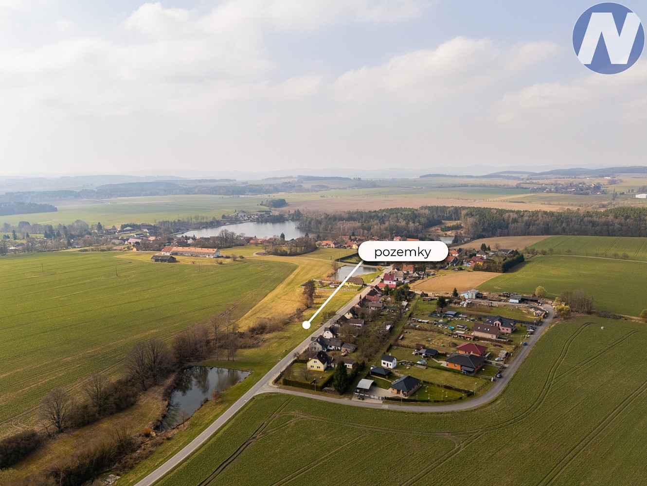 Prodej stavebního pozemku 1 282 m² – fotografie 5