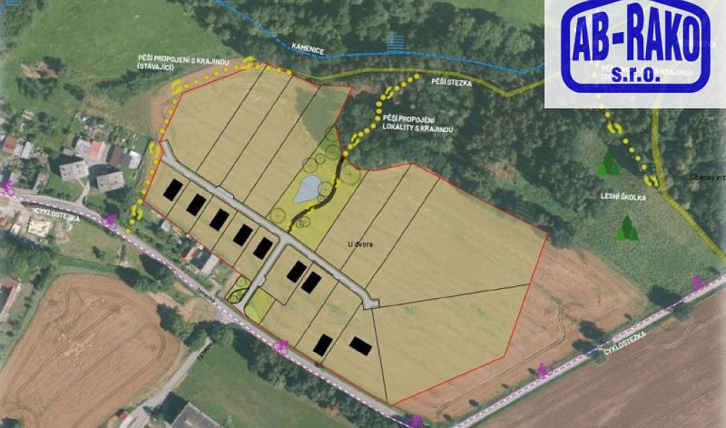 Prodej stavebního pozemku 14 000 m², Nová Včelnice – náhled fotky 8
