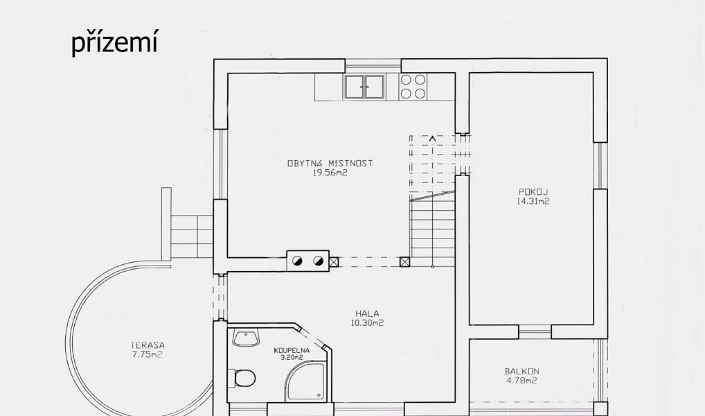 Prodej chaty/chalupy 106 m² s pozemkem 1 087 m², Zbečno – náhled fotky 30