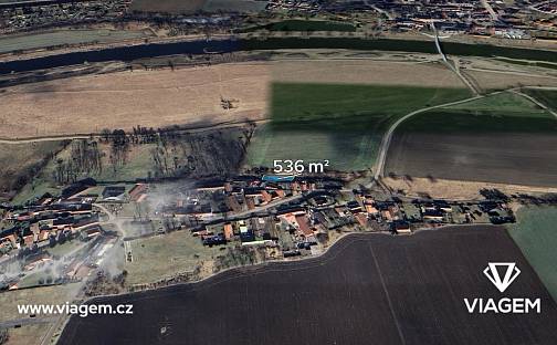 Prodej zahrady 536 m², Vojkovice, okres Mělník