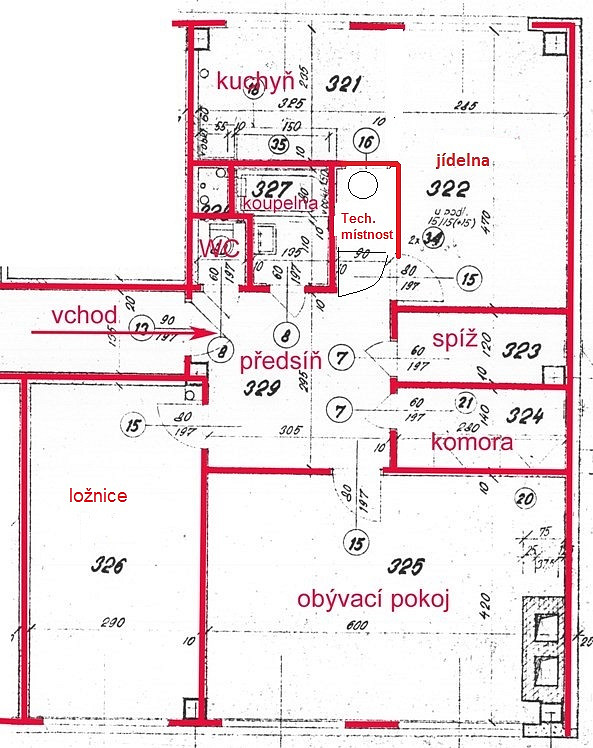 Pronájem bytu 3+kk 83 m² – fotografie 2