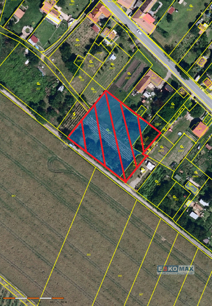 Prodej zahrady 2 846 m²