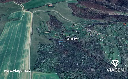 Prodej zahrady 504 m², Kudlovice, okres Uherské Hradiště