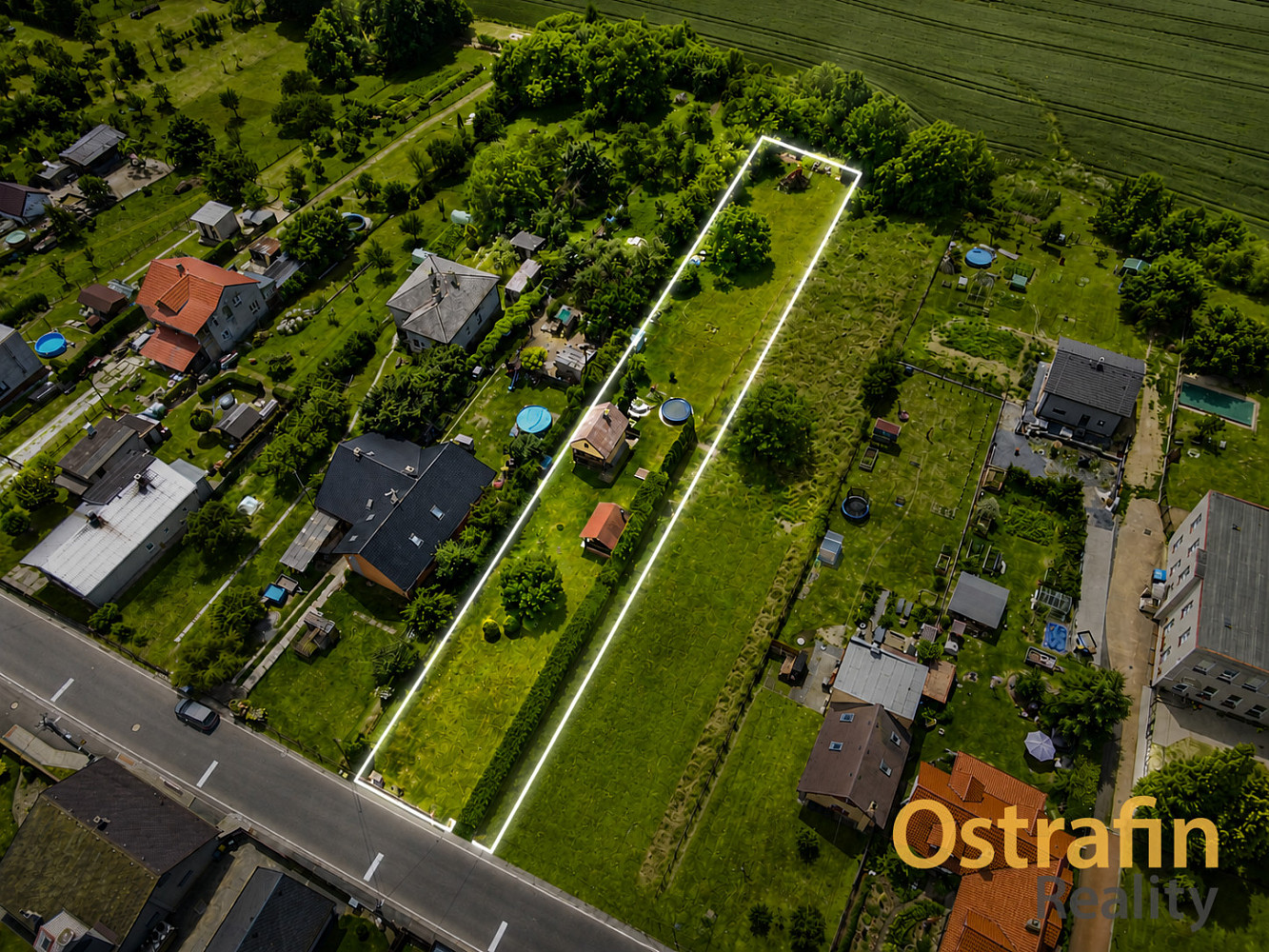 Prodej stavebního pozemku 1 534 m²
