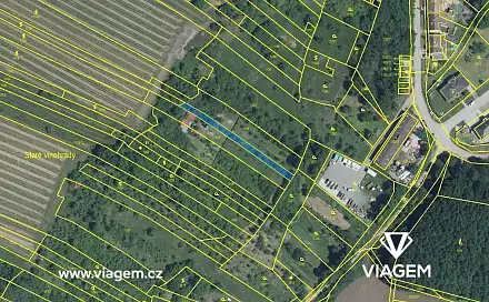 Prodej zahrady 388 m², Týnec, okres Břeclav