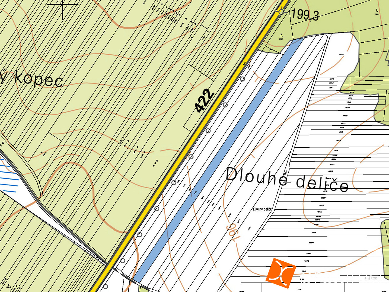 Prodej pole 781 m² — photo 3