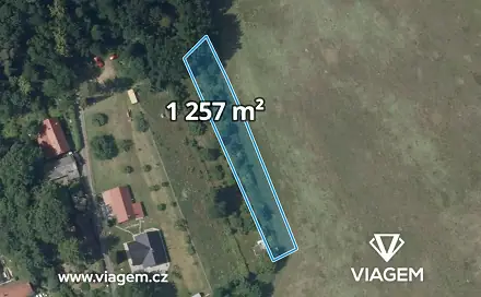 Prodej zahrady 419 m², Církvice, okres Kolín