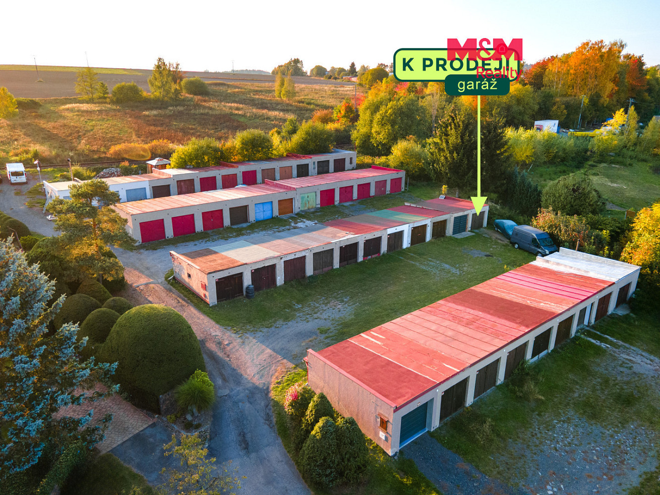 Prodej garáže, 22 m2, Hlinsko, ul. Třebízského