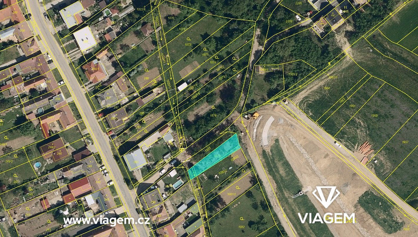 Prodej zahrady 292 m²