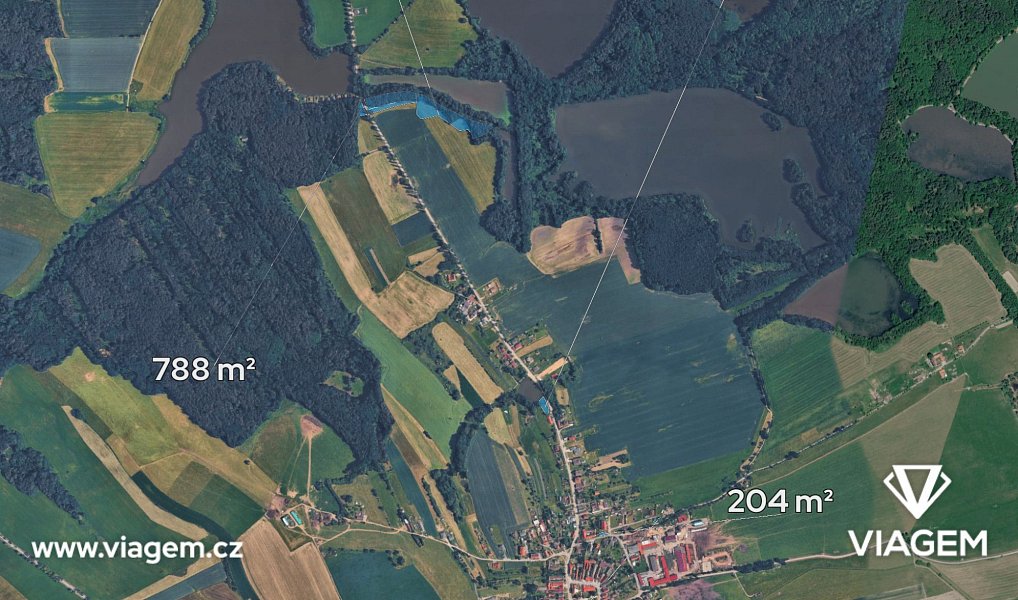 Prodej zahrady 1 172 m², Olešnice – náhled fotky 2