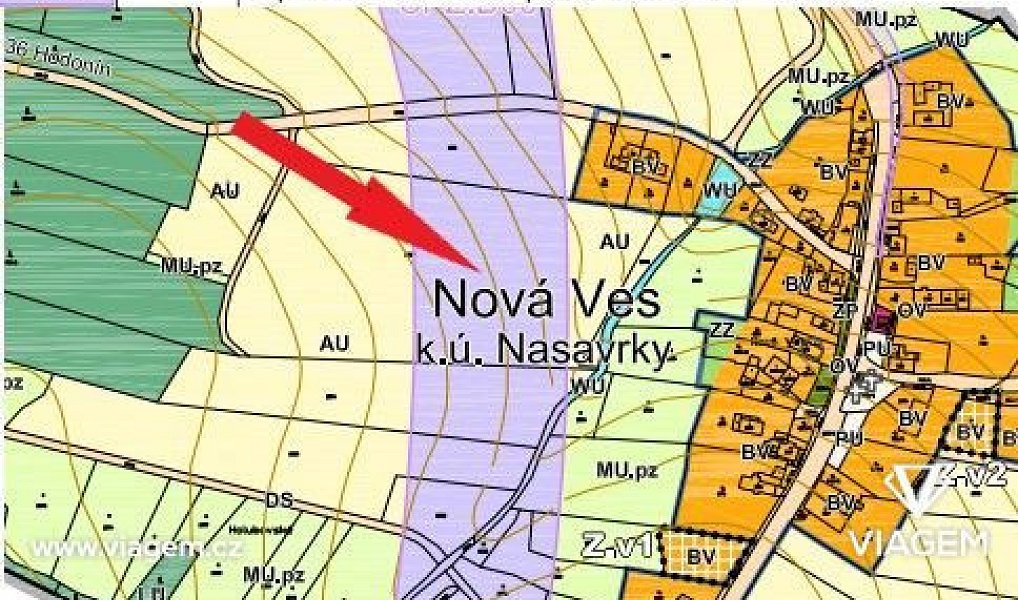 Prodej pole 28 806 m², Nasavrky – náhled fotky 6