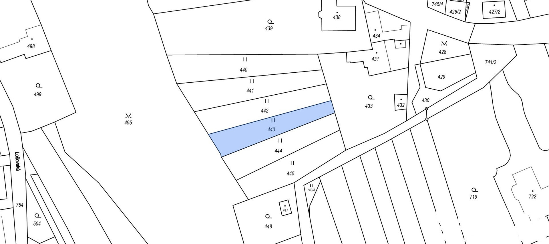 Prodej pozemku 411 m² – fotografie 2