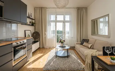 Pronájem bytu 2+kk 47 m², Pod Vlachovkou, Praha 8 - Libeň