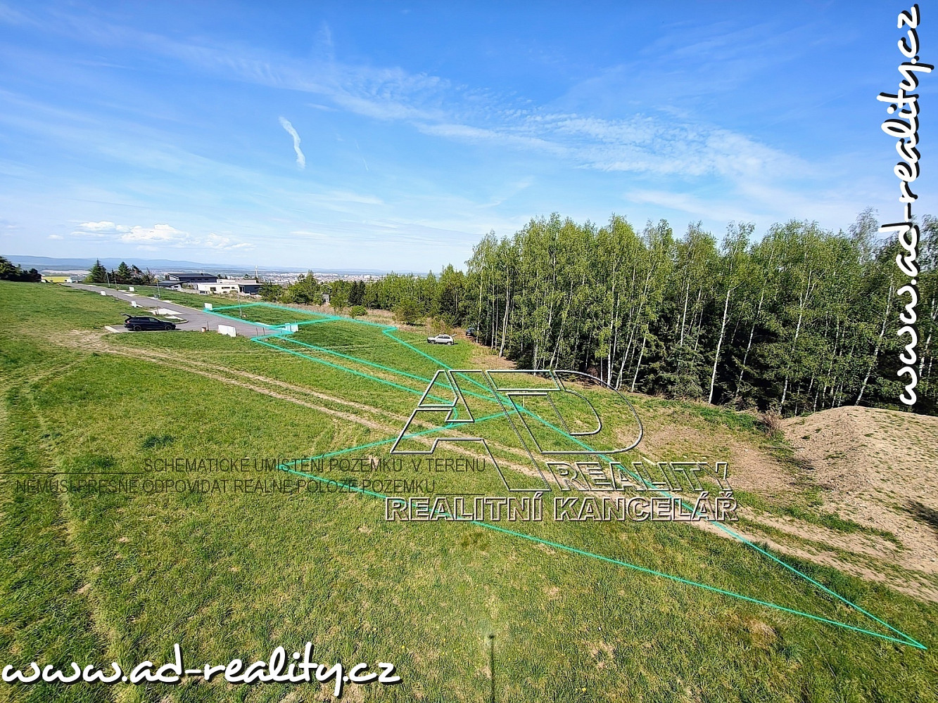 Prodej stavebního pozemku 661 m² – fotografie 3