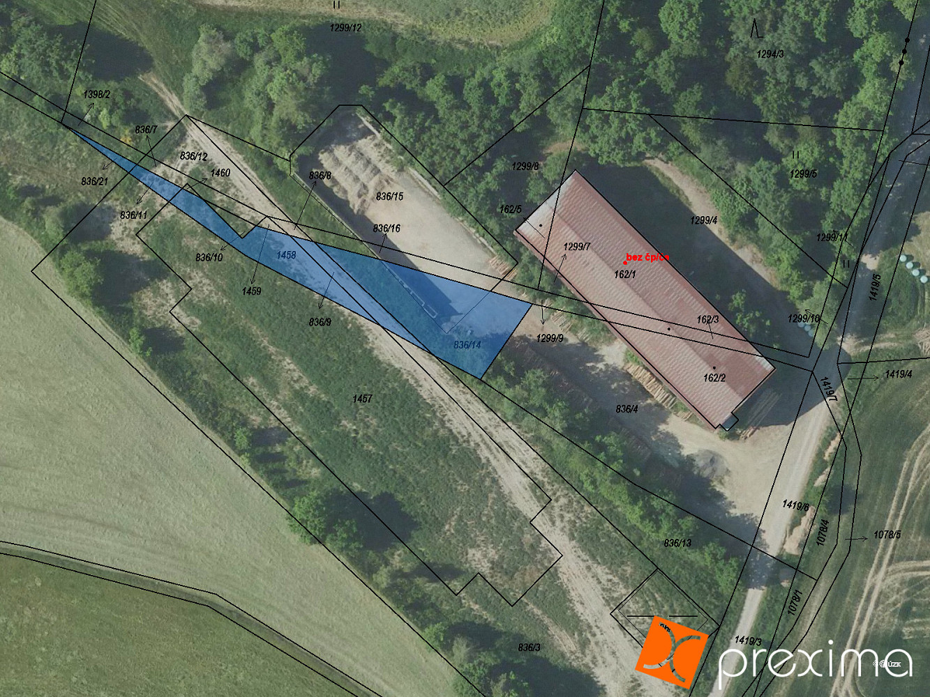 Prodej komerčního pozemku 227 m²