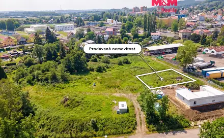 Prodej stavebního pozemku 655 m², Krupka, okres Teplice