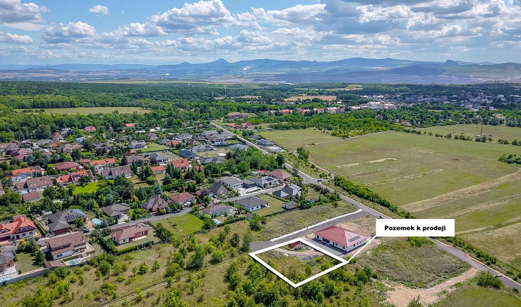 Prodej stavebního pozemku 938 m², Lom – náhled fotky 10