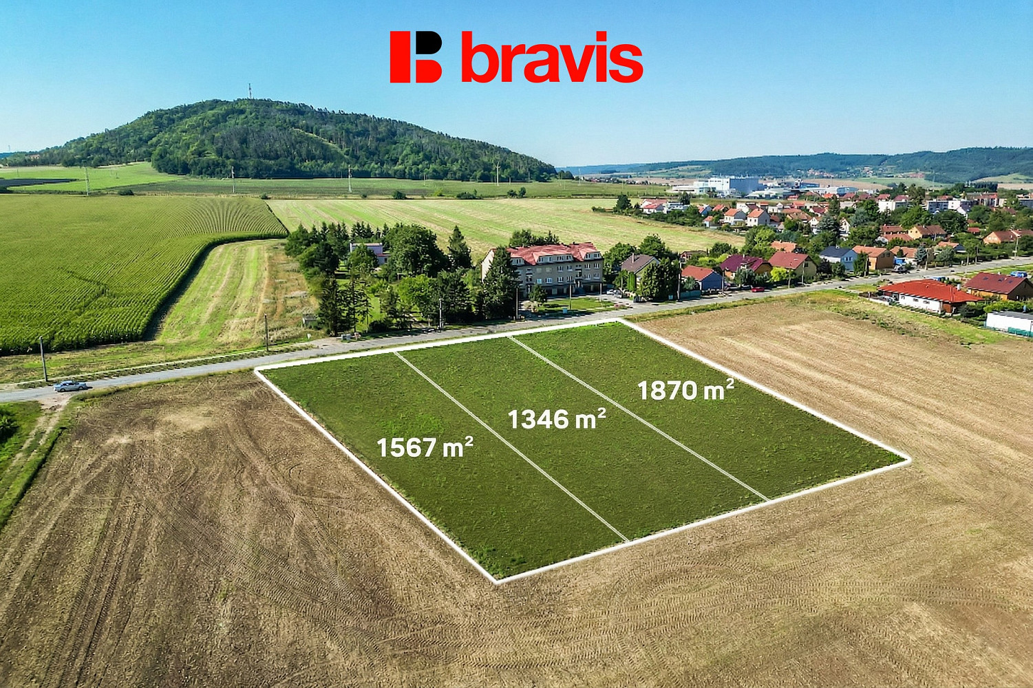 Prodej stavebního pozemku 1 870 m²