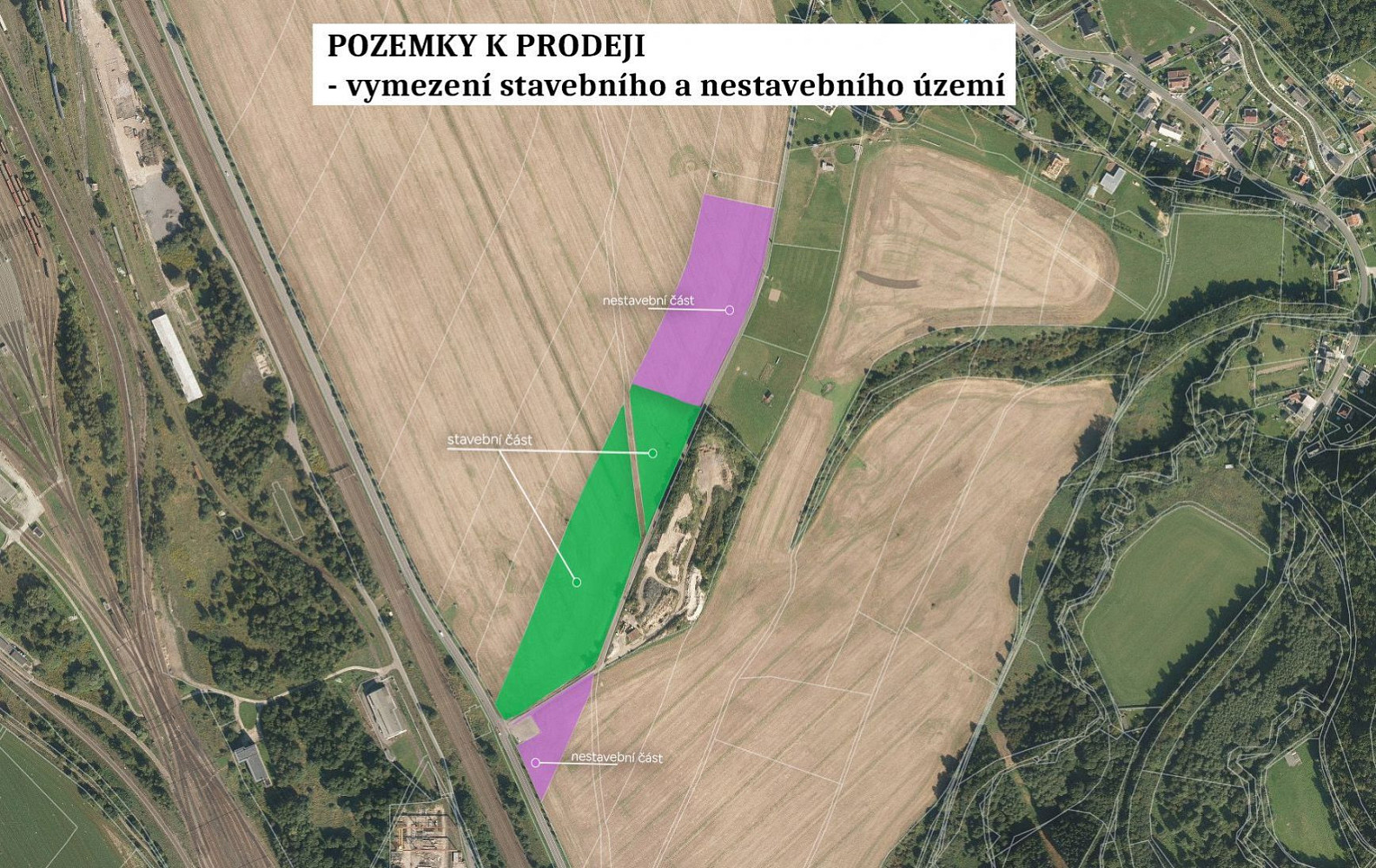Prodej komerčního pozemku 10 974 m² – fotografie 3