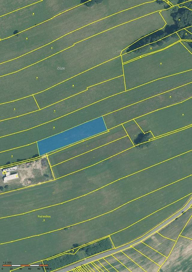 Prodej pole 4 966 m²