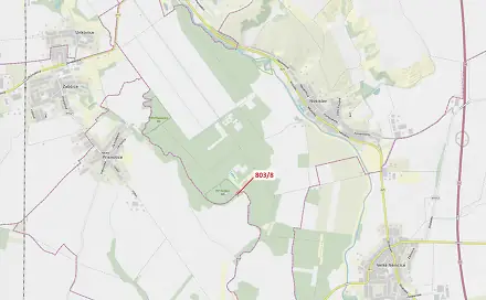 Dražba lesa 574 m², Nosislav