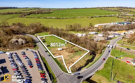 Prodej komerčního pozemku 8 012 m², Biskupice, okres Zlín