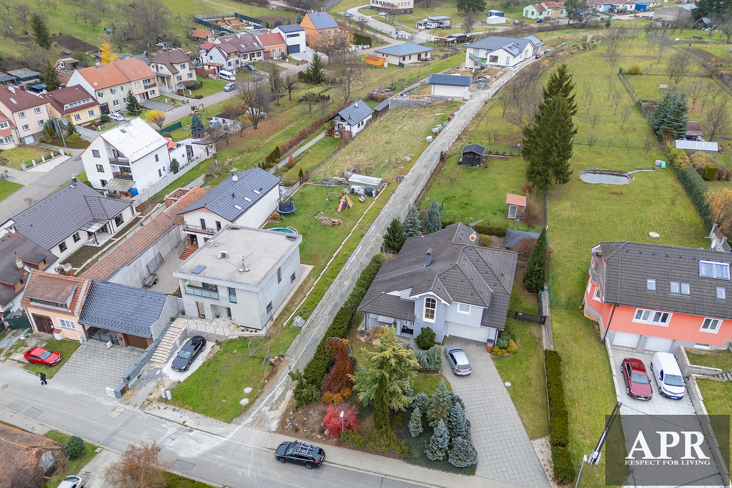 Prodej stavebního pozemku 400 m² – pohled 5