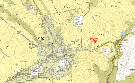 Prodej louky 7 455 m², Seč, okres Chrudim