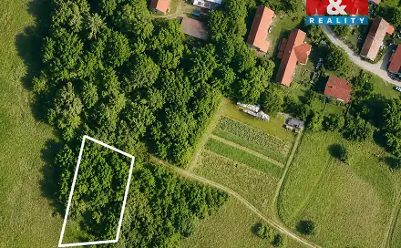 Prodej stavebního pozemku 1 098 m², Milešov - Klenovice, okres Příbram