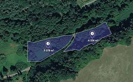 Prodej pozemku 9 603 m², Dubá, okres Česká Lípa
