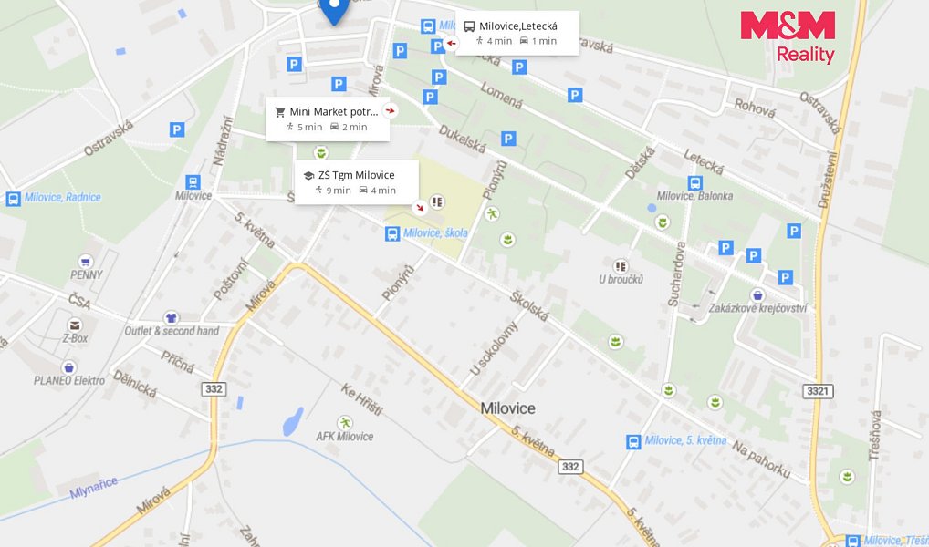 Prodej bytu 2+1 42 m², Milovice – náhled fotky 7