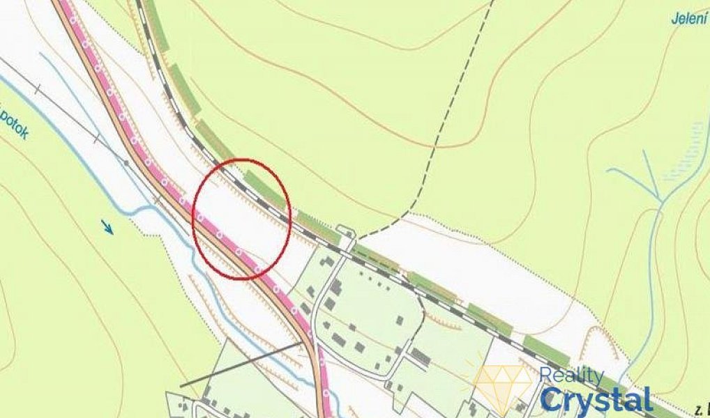 Prodej stavebního pozemku 1 197 m², Valy – náhled fotky 9