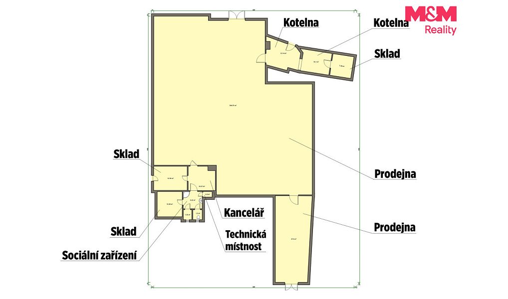 Prodej obchodních prostor 845 m², Žlutice – náhled fotky 2