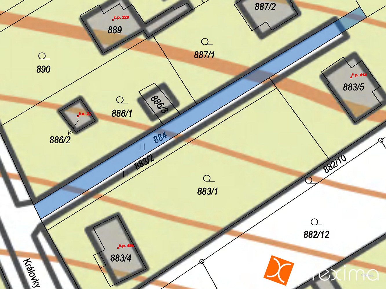 Prodej pozemku 103 m² – pohled 3