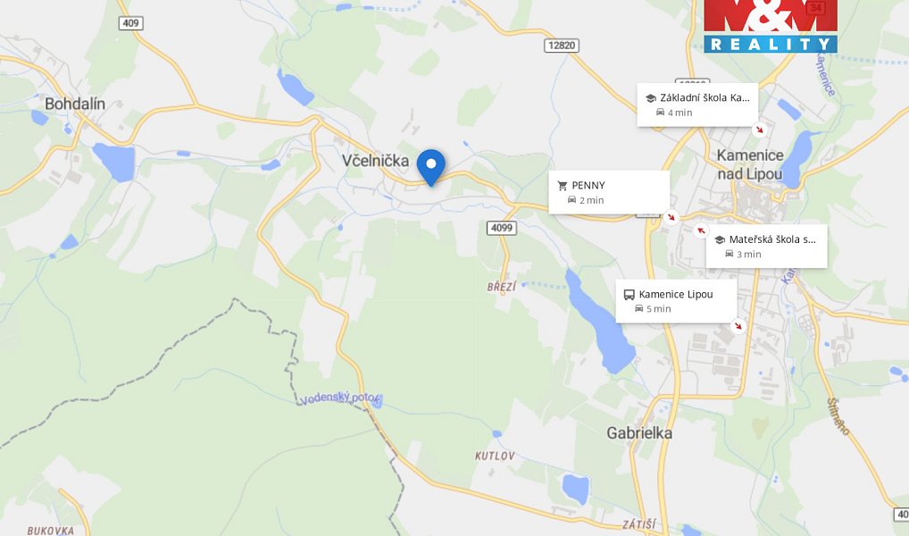 Prodej stavebního pozemku 1 118 m², Včelnička – náhled fotky 5
