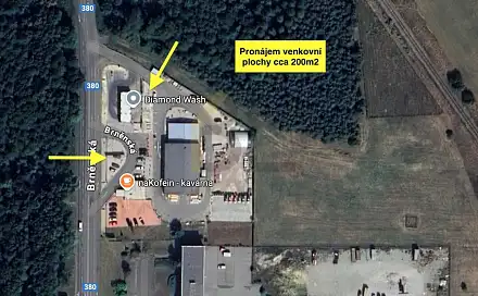 Pronájem komerčního pozemku 200 m², Brněnská, Hodonín