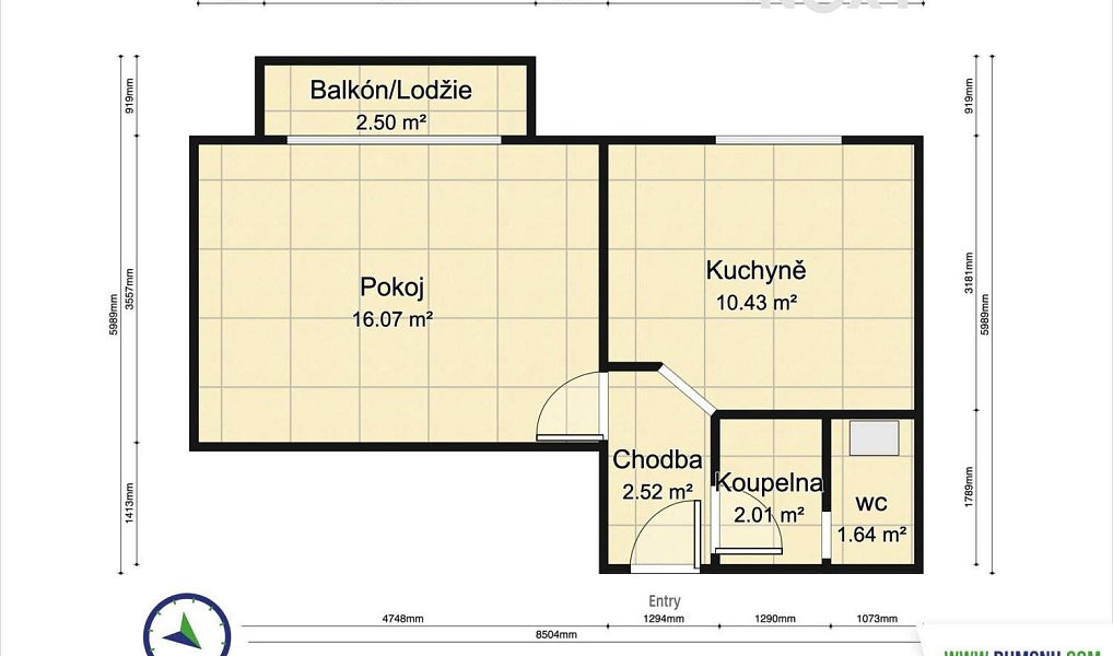 Prodej bytu 1+1 36 m², Šumperk – náhled fotky 15