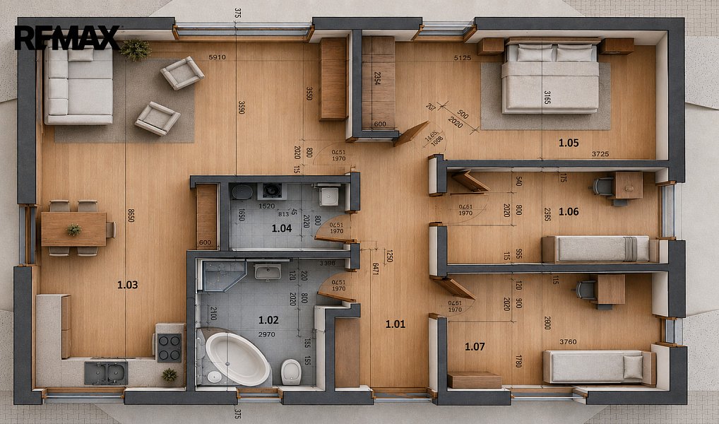 Prodej domu 92 m² s pozemkem 787 m², Tuhaň – náhled fotky 53